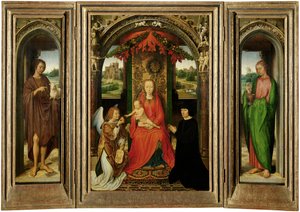 Small Triptych of St. John the Baptist